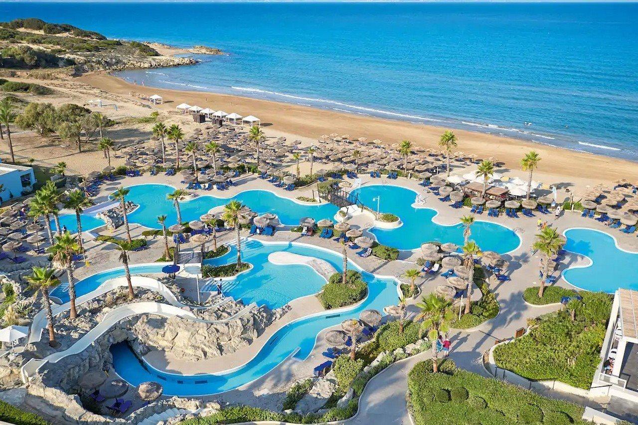 Grecotel Luxme Palms At Riviera Olympia & Aqua Park Loutrá Killínis Exterior foto